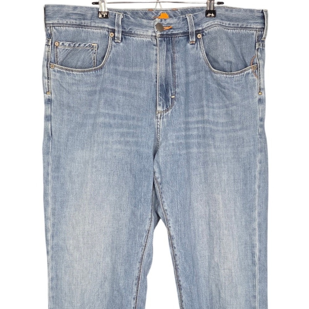 Tommy Bahama Jeans Mens 38x32 Light Wash Blue Standard Fit Straight Leg Denim